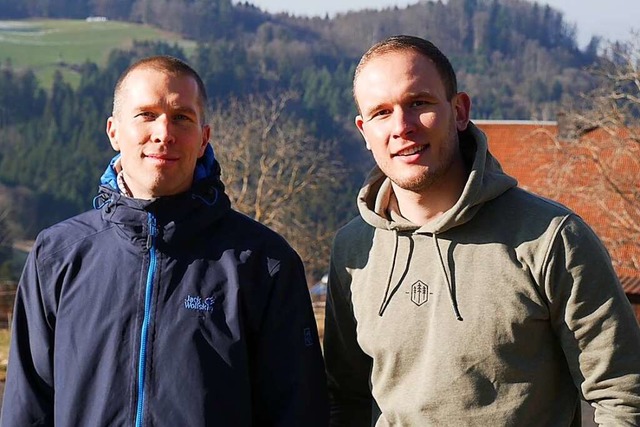 Der neue Vorsitzende Lutz Kraft (links) und  sein Stellvertreter David Dold  | Foto: Christof Hug