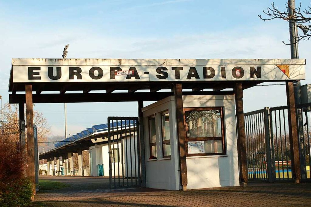 Im Europastadion soll der Sporttag aus... 20 Vereine haben inzwischen zugesagt.  | Foto: Ingrid Bhm