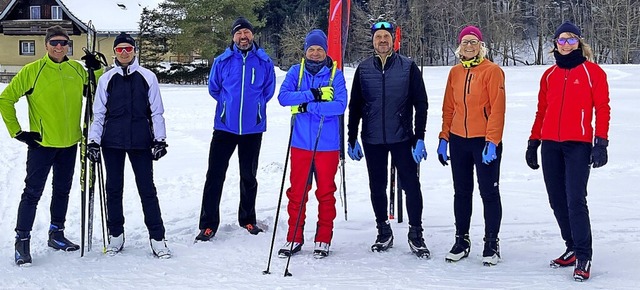 <BZ-FotoAnlauf>Ski-Club Fahrnau:</BZ-F... die schwierigste Langlauf-Disziplin.   | Foto: SCF