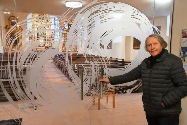 Reinhard Klessinger, international tt...ie Kirche Sankt Andreas in Hecklingen.  | Foto: Ilona Huege