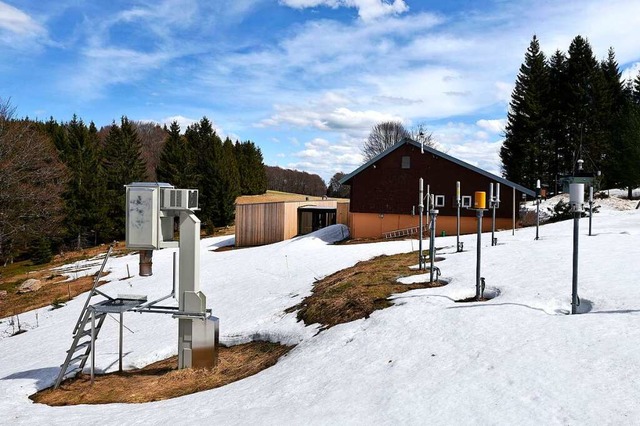 Messstation des Bundesamtes fr Strahlenschutz auf dem Schauinsland  | Foto: Thomas Kunz