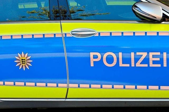 Autobegegnung in Elzachs Straßenmitte: Spiegel kaputt