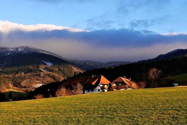 Stimmungsvolles Licht bei Prechtal