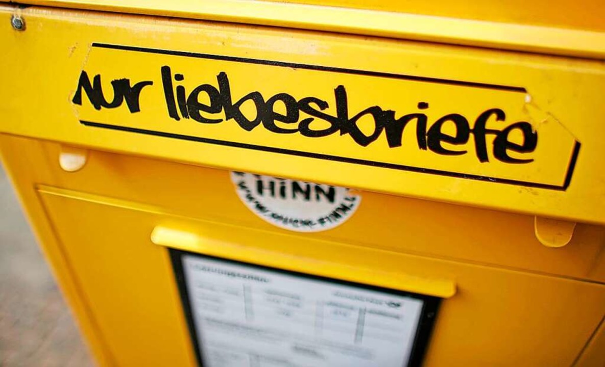 Eine Idee fr den Februar? Liebespost verschicken!  | Foto: Jan Woitas