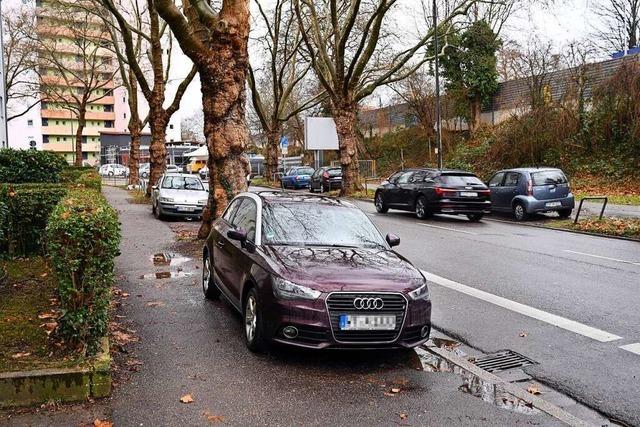 Anwohner in Freiburg-Herdern sind sauer über weggefallene Parkplätze