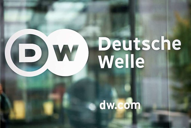 Die Deutsche Welle will mit ihrem Medi...echte und Demokratie weltweit frdern.  | Foto: Marius Becker (dpa)