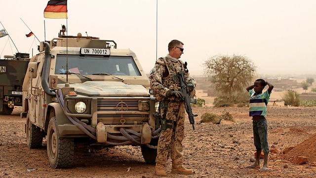 Derzeit umstritten: der Bundeswehreinsatz in Mali  | Foto: Kristin Palitza