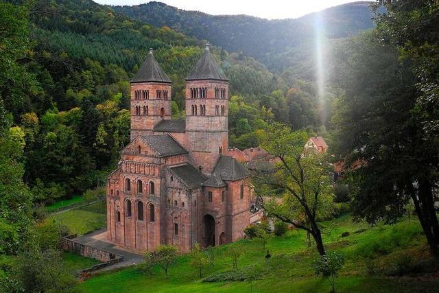 Das Kloster Murbach ist ein Wanderziel wie aus einem Fantasyfilm