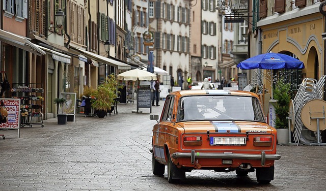 Zum 23. Mal fhrt die AvD-Histo-Monte ...der -  und Rheinfelden ist mit dabei.   | Foto: Lena Barthelmess