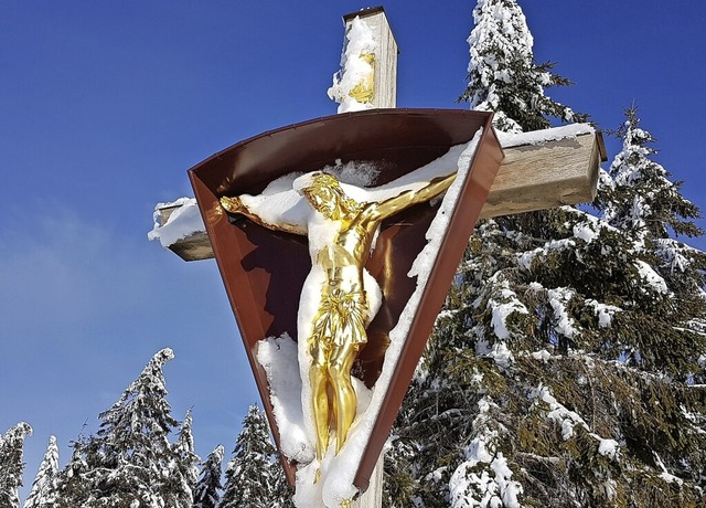 Das Kreuz auf dem Stbenwasen  | Foto: Gerald Nill