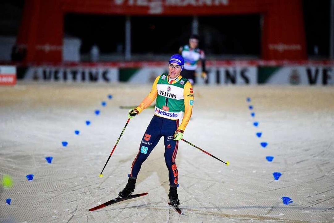 Manuel Faißt im Skilanglauf  | Foto: Vesa Moilanen (dpa)