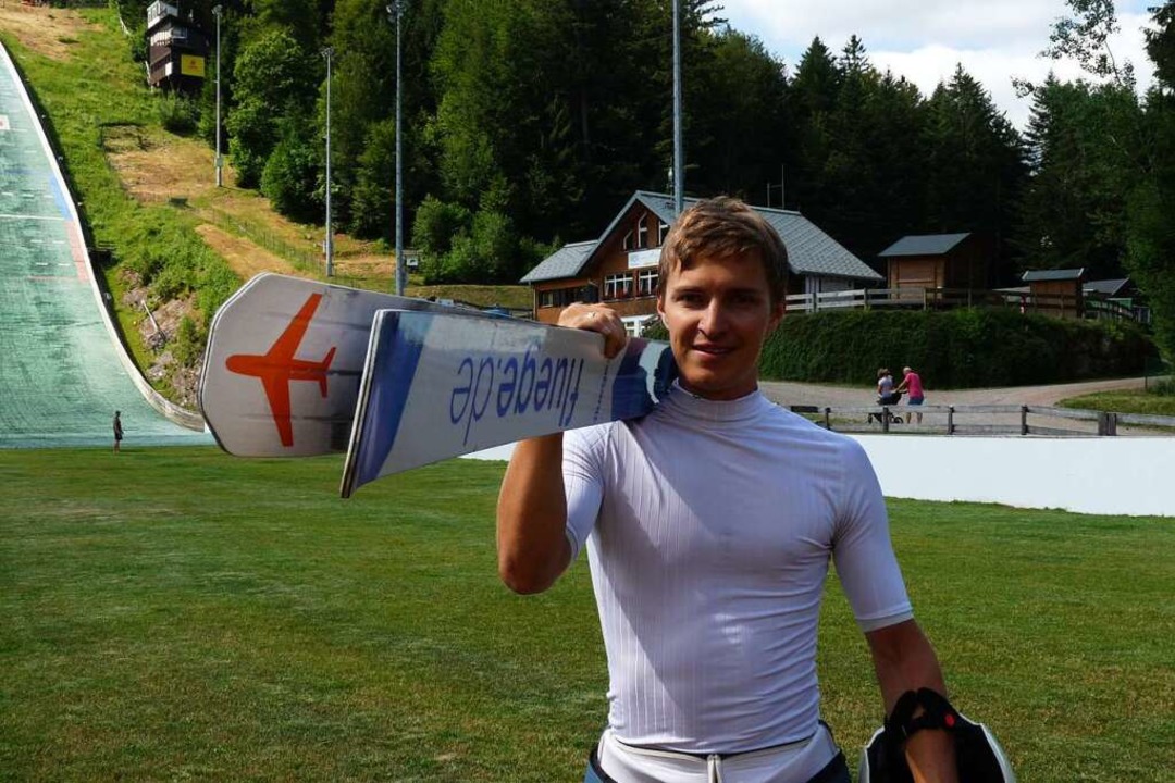 Manuel Faißt beim Sommertraining in Hinterzarten  | Foto: Johannes Bachmann
