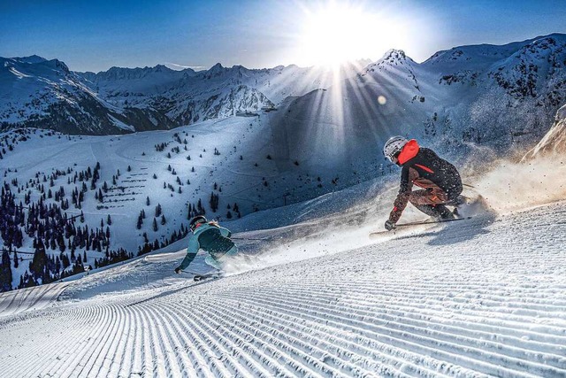 Frisch prparierte Pisten sind ein Traum fr jeden Skifahrer.  | Foto: Winfried Heinze (dpa)