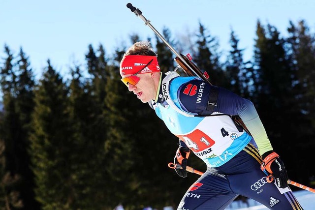 &#8222;Ich will gute Leistungen zeigen...gt Biathlet Roman Rees aus Hofsgrund.   | Foto: GEPA pictures/ David Geieregger via www.imago-images.de