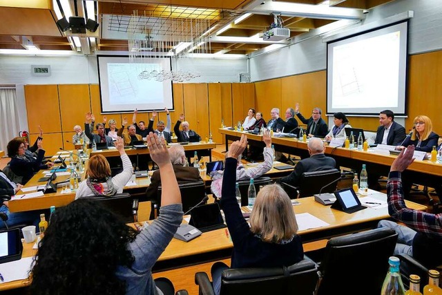 Abstimmung im Rheinfelder Gemeinderat (Symbolbild).  | Foto: Ralf H. Dorweiler