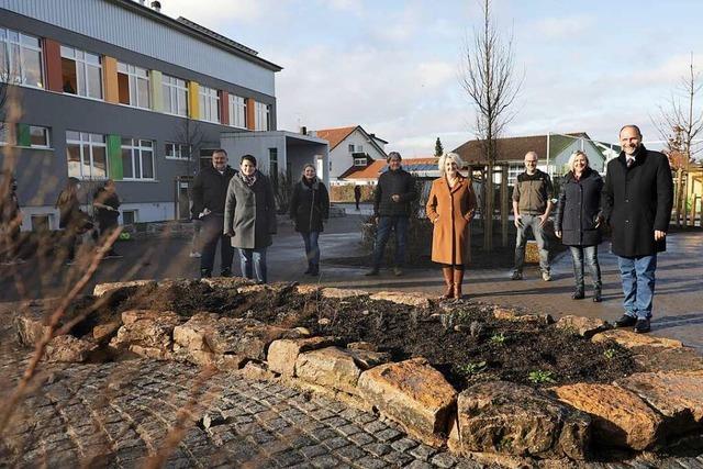 Der neue Schulhof der Bärbel-von-Ottenheim-Schule ist eingeweiht