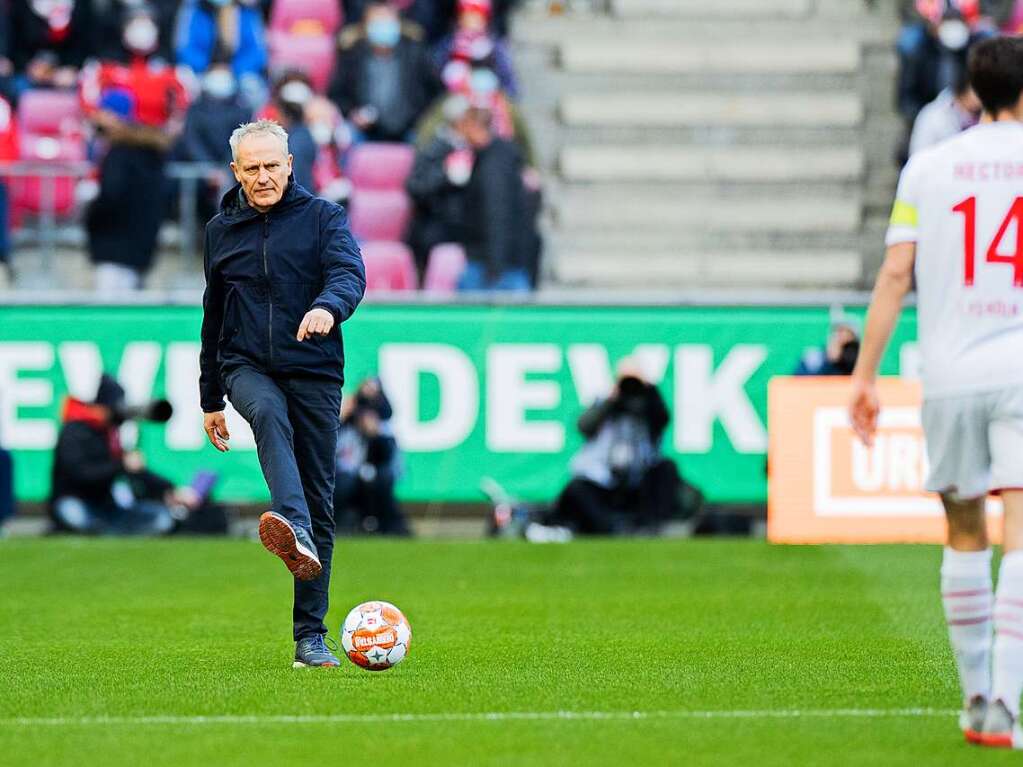 Christian Streich und die Teilnahme am Spielgeschehen, Teil zwei.