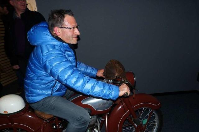 Im Motorradmuseum in Bantzenheim ist Aufsitzen erwünscht