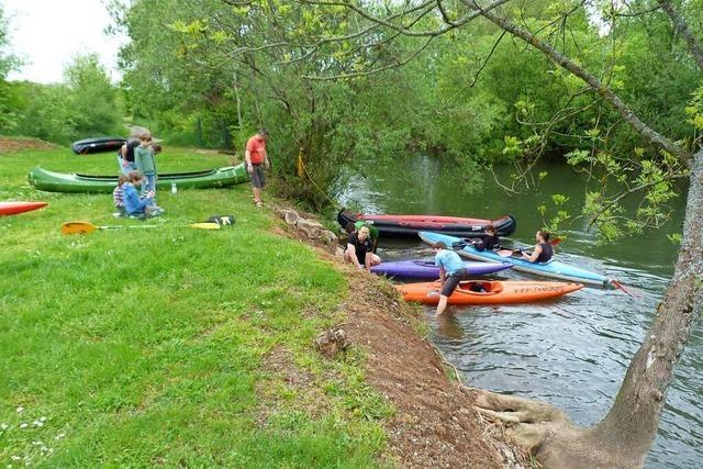 Kanu und Camping in Villersexel ist bei Sdbadenern sehr beliebt