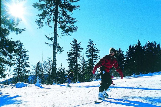 Bahn frei heit es fr Ski- und Snowboardfans auch am Grand Ballon.   | Foto: CRTA Kempf