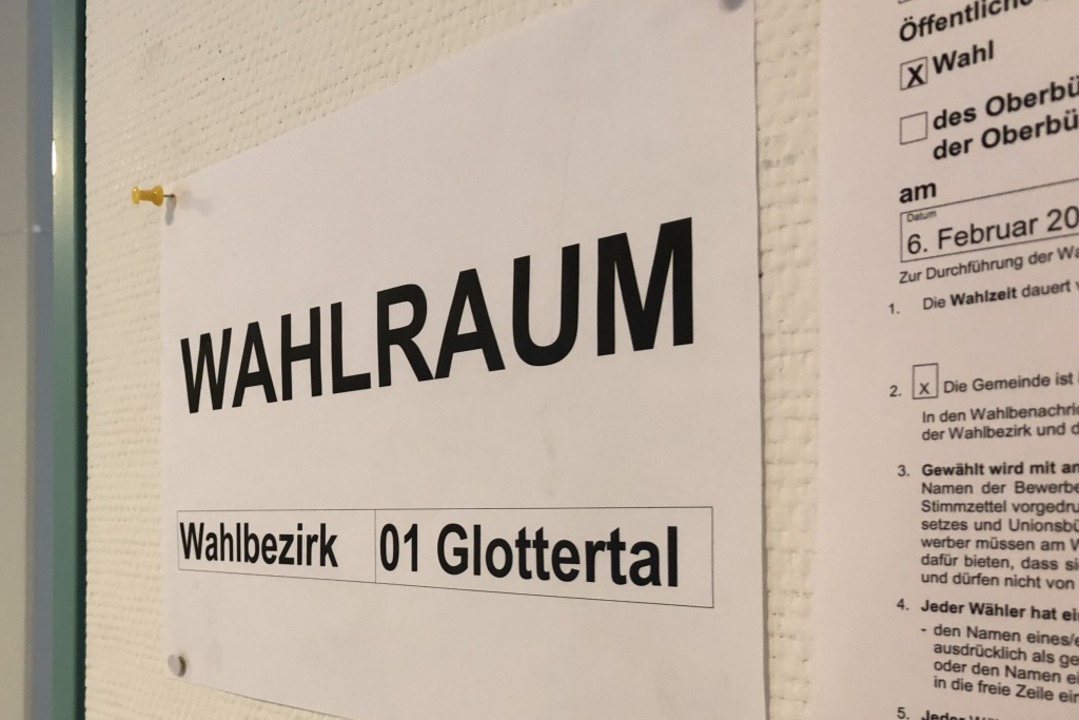 2608 Wahlberechtigte hatten am Sonntag...en im Vorfeld die Briefwahl beantragt.  | Foto: Sebastian Heilemann