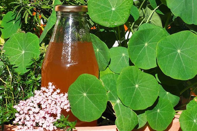 Holunderbltensirup ist einfach zu machen  und schmeckt in Mixgetrnken.  | Foto: Jutta Geiger