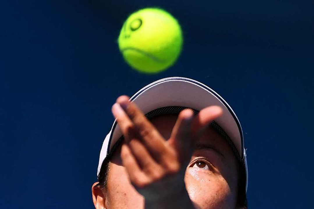 Peng Shuai, hier  im Januar 2019 bei den Australian Open  | Foto: WILLIAM WEST (AFP)