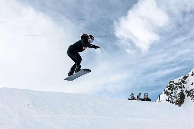 Lffinger Snowboardcrosserin Jana Fischer hofft auf einen Coup