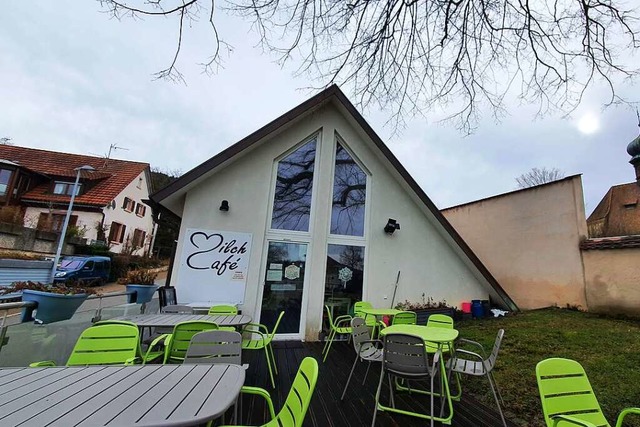 Das Milchcaf, ein beliebter Treffpunkt in Slden  | Foto: Julius Wilhelm Steckmeister