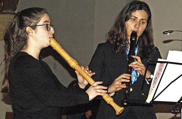 Vom &#8222;Benedictus-Ensemble&#8220; ... Zuhrer in der Grwihler Pfarrkirche.  | Foto: Karin Stckl-Steinebrunner