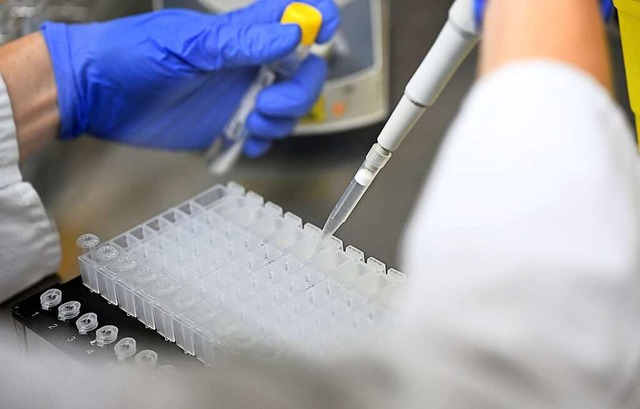 Die PCR-Test-Kapazitten sind doch nicht so knapp wie befrchtet.  | Foto: Bernd Weibrod (dpa)