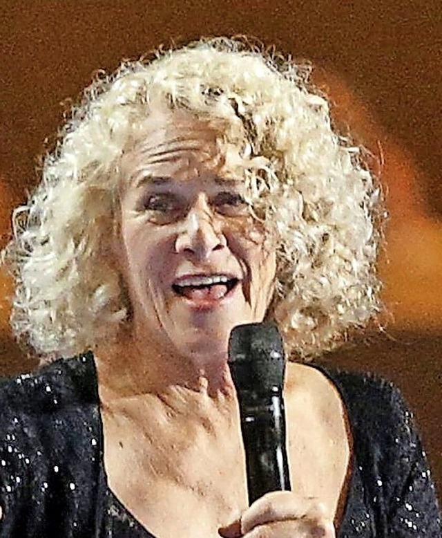 Bodenstndig und natrlich: Carole King  | Foto: Peter Foley (dpa)