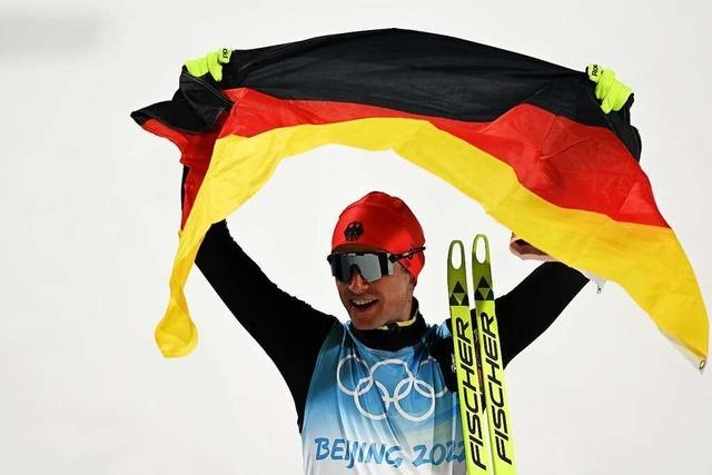 Vinzenz Geiger holt in Peking sensationelles Olympia-Gold