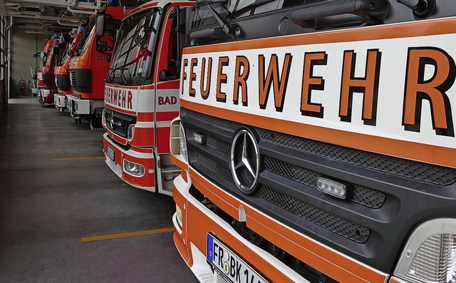Der Fuhrpark der Bad Krozinger Feuerwehr wird erneuert.  | Foto: Frank Schoch