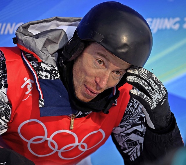 Hat Spa bei seinen letzten Olympische...erikanische Snowboard-Star Shaun White  | Foto: BEN STANSALL (AFP)