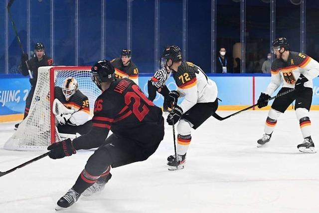 Deutsche Eishockey-Auswahl unterliegt Kanada im Auftaktspiel mit 1:5