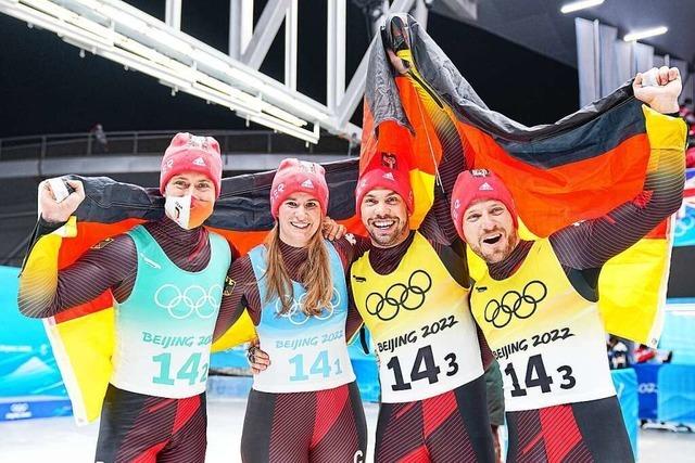Vierte Goldmedaille – mit dem Rennschlitten ist niemand besser als die Deutschen