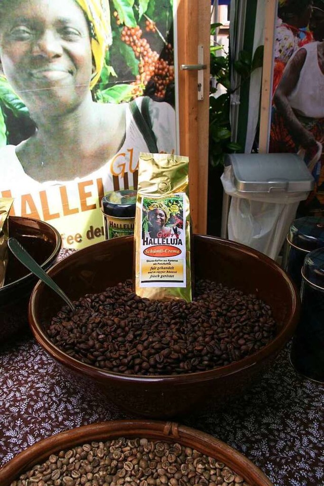 Der Kaffee-Verkauf ist fr die Bauern in Kamerun von groer Bedeutung.  | Foto: Marlies Jung-Knoblich