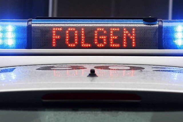 Die Polizei darf mit Signalen arbeiten...gen. Nicht-Polizisten riskieren rger.  | Foto: Fredrik von Erichsen