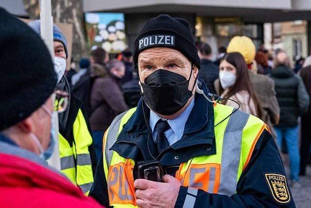 Wie Lörrachs Polizeichef die Pandemie und Corona-Proteste erlebt