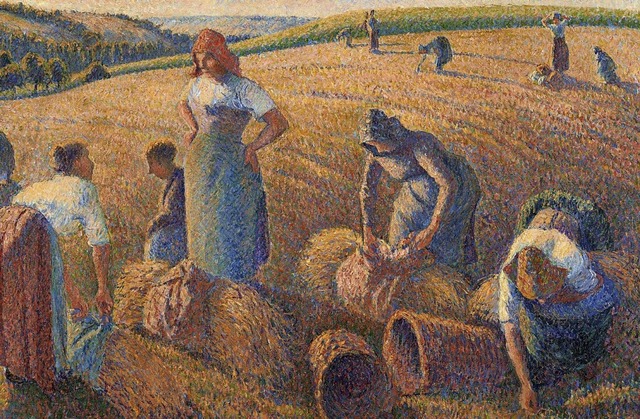 Pissarros &#8222;Les Glaneuses&#8220; gehrt seit 2021 dem Kunstmuseum.  | Foto: Jonas Hnggi/Kunstmuseum Basel