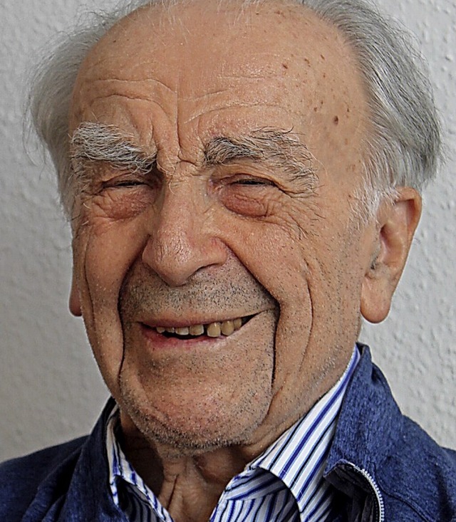 Roland Kleinbub wird 95  | Foto: Ralph Lacher