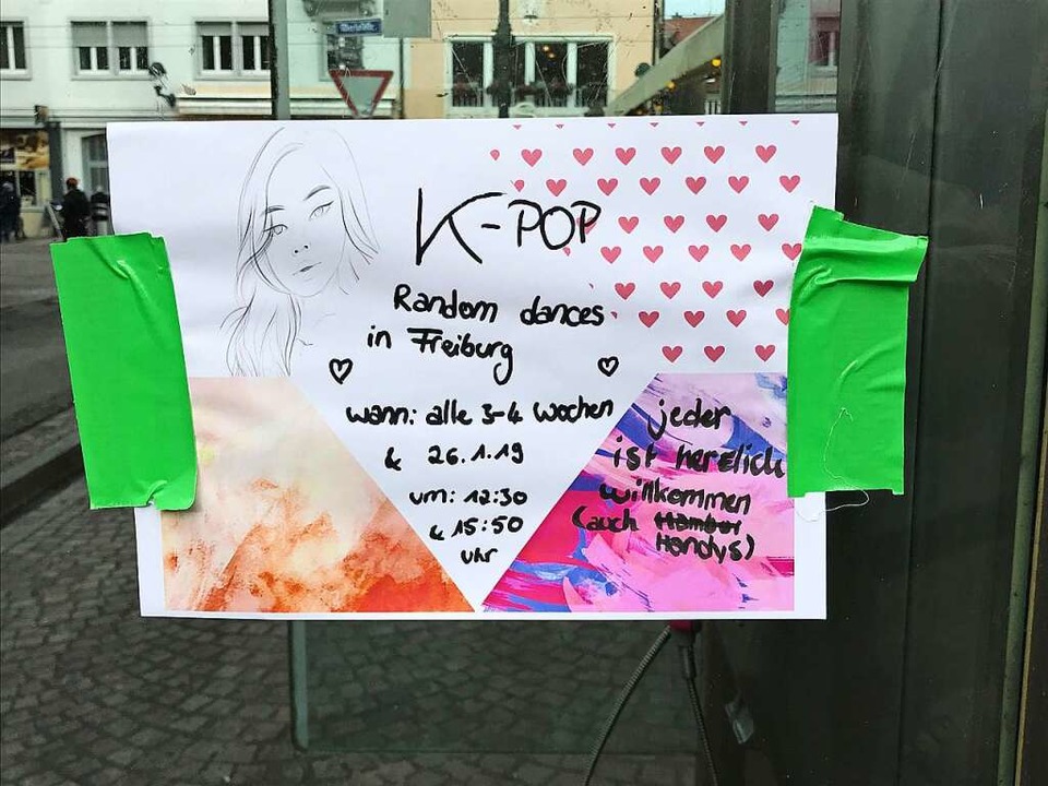Konnte einige begeisterte Tnzerinnen ...: die K-Pop Random Dances in Freiburg.  | Foto: Bernhard Amelung