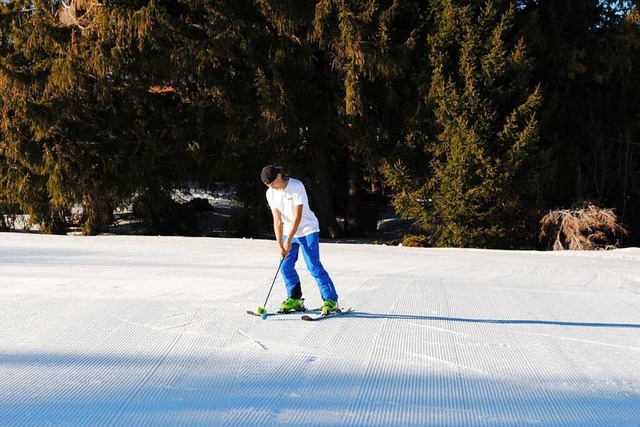 Golf im Schnee wird am Sonntag in Todtnauberg gespielt.  | Foto: Veranstalter