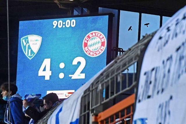 Historische 2:4-Niederlage fr Bayern Mnchen in Bochum