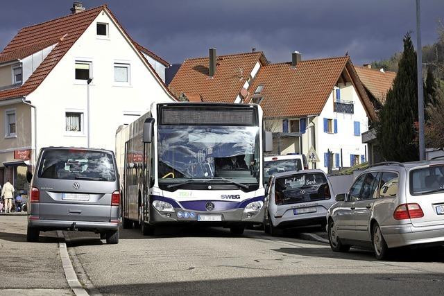 Fr Schulbusse in Seelbach wird es oftmals eng