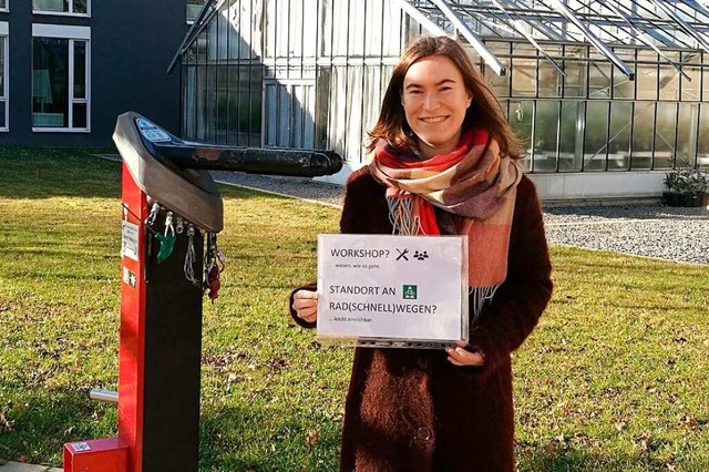 Maie Bertrams Vorschlag wurde unter 150 Einsendungen ausgewhlt.  | Foto: Martina Hummel