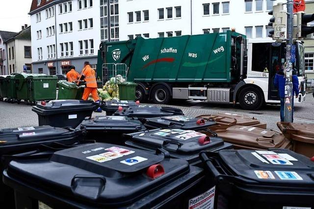 Müllgebührenbescheide für Freiburger Haushalte werden jetzt verschickt
