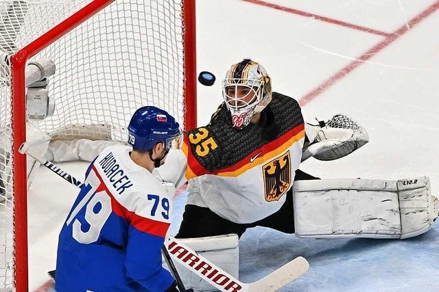 0:4 gegen Slowakei: Deutsches Eishockey-Team in Peking ausgeschieden