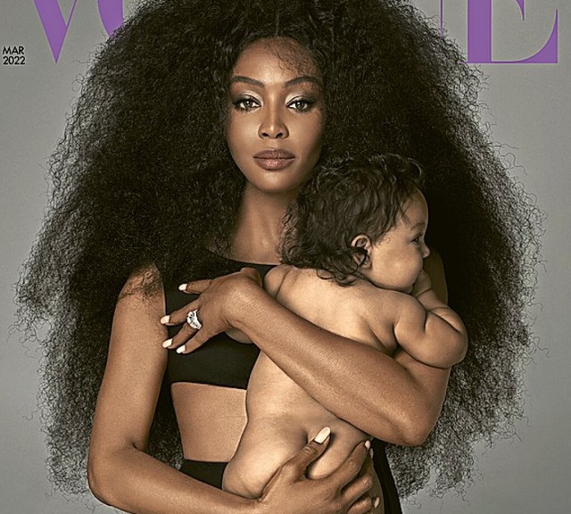 Naomi Campbell und ihre Tochter  | Foto: Steven Meisel, British Vogue (dpa)